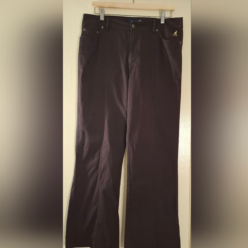 Vintage Kangol Brown Pants with Logo Size 15
